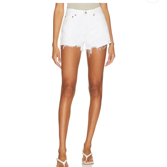 Agolde Parker Short White - Picture 1 of 4